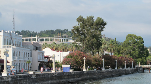 Bord de mer, hôtel Abkhazie